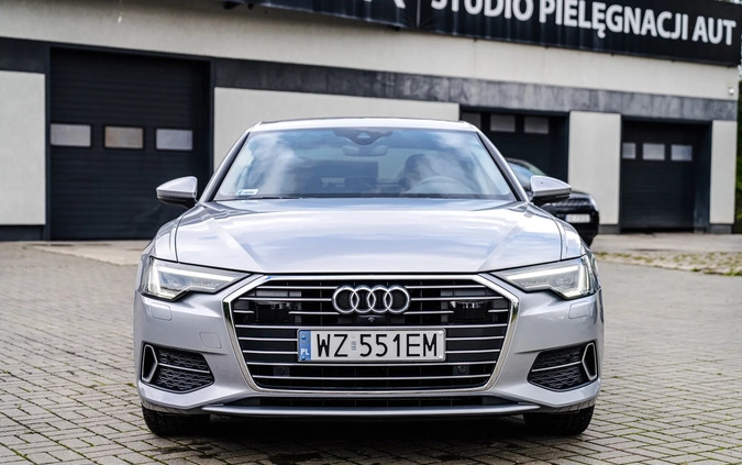 Audi A6 cena 134000 przebieg: 82800, rok produkcji 2020 z Gdańsk małe 172